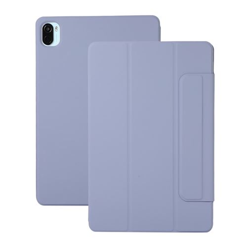 Etui en PU absorption magnétique avec support violet pour votre Xiaomi Pad 5/Pad 5 Pro Housse