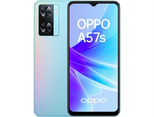 Smartphone Oppo A57s 6,56 5G Double nano SIM 128 Go Bleu ciel