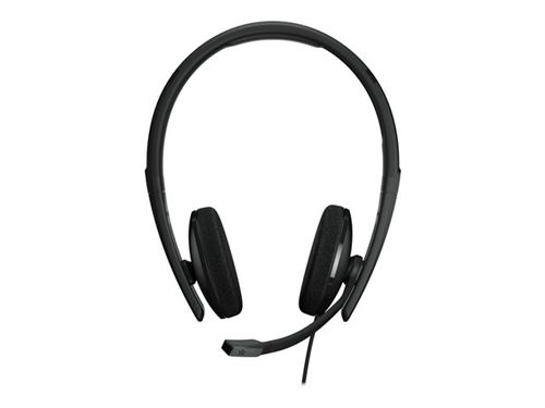 Casque PC Supra-Auriculaire Filaire Epos Sennheiser C10 Avec Réduction De Bruit Noir