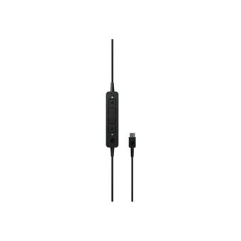 EPOS I SENNHEISER C10 - C-series - micro-casque - sur-oreille - filaire - USB-C - noir - Certifié pour Microsoft Teams