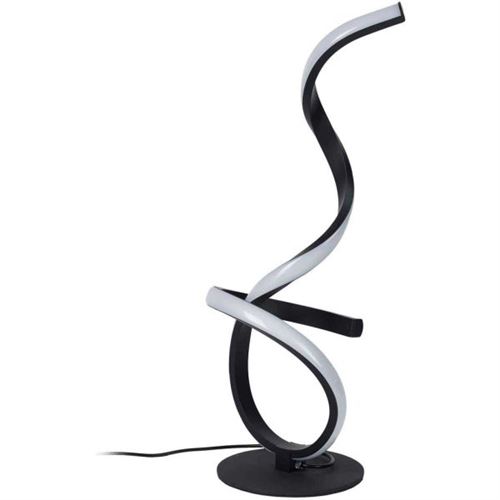 Non Communiqué Noir Lampe Led Design Contemporain