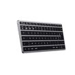 Clavier SLIM X1 Bluetooth USB-C QWERTY Rétroéclairé et Compact Satechi Gris