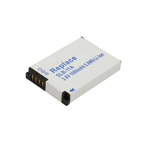 AVIZAR Batterie 3.8V Li-ion pour Appareil Photo Samsung CL65 1000mAh Blanc