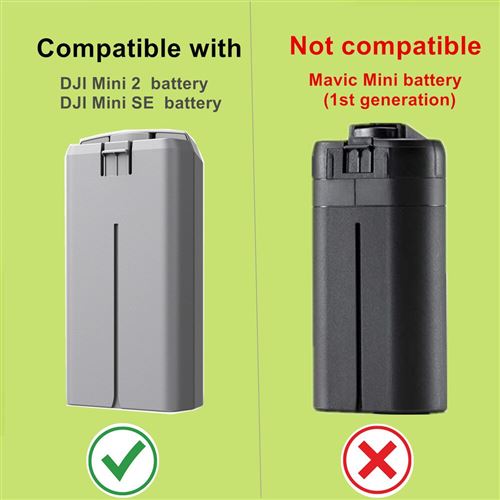 Pour Mini 2 Noir-Chargeur de batterie USB pour DJI Mini 2 et Mini
