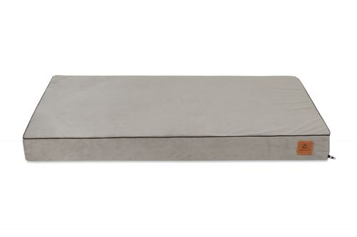 Meilleurs prix pour Animood Lit pour chien ortopedyczne Melman taille : L, couleur : gris, matériau : welur