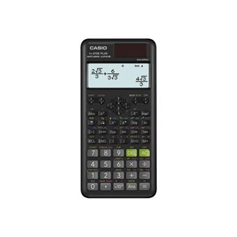 Casio FX-87DE PLUS 2nd edition - Calculatrice scientifique - 10 chiffres +  2 exposants - panneau solaire, pile - Calculatrice - Achat & prix