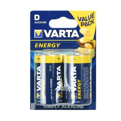 piles alkaline varta r20 (type d) energy 2 pcs [4120]