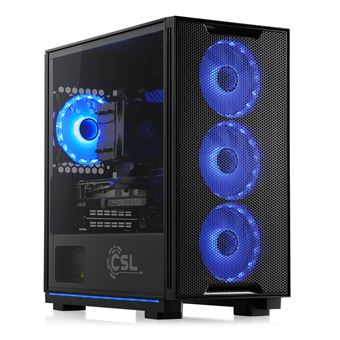 PC Gaming CSL M10040H Intel Core i5-13400F 6x 2500 MHz GeForce RTX 4060 Ti 16 Go de RAM M.2 SSD 1000 Go Windows 11 - 1