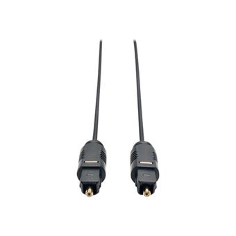 Câble audio fibre optique mâle/mâle 1,2 m