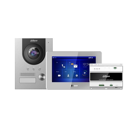 Kit interphone vidéo IP 2 fils saillie KTD01(S)