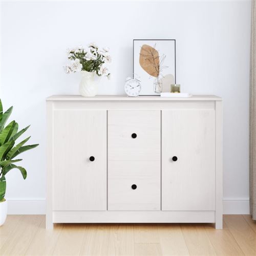 Vidaxl Blanc Buffet 100X35x74 Cm - Image 3