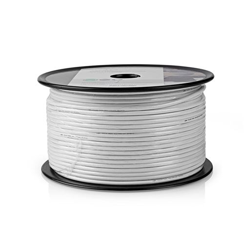 Câble coaxial en bobine Nedis CSBR4015WT1000 100.0 m