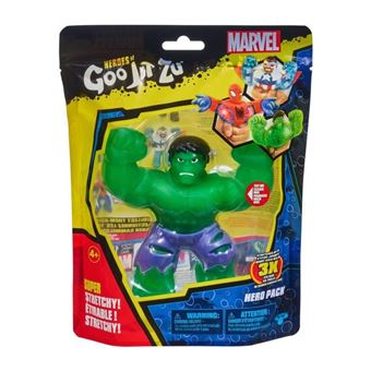 Petite Figurine Goo Jit Zu Marvel Hulk S3 11 cm