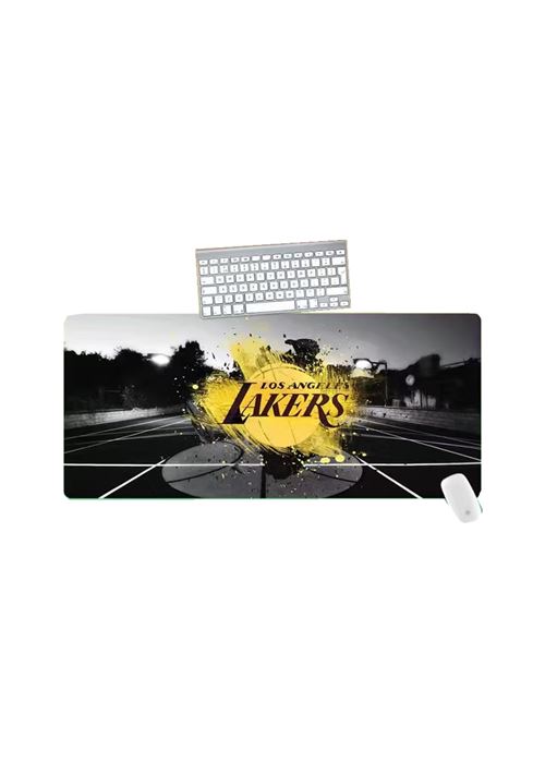 Tapis de souris NBA Los Angeles Lakers Noir/Jaune 80x30cm #002