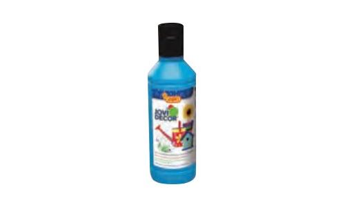 JOVIDECOR School - Peinture - peinture acrylique - bleu cyan - 250 ml
