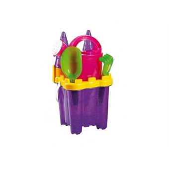 Seau garni Château 18,5 cm Ecoiffier | King Jouet Belgique - Jeux de plage