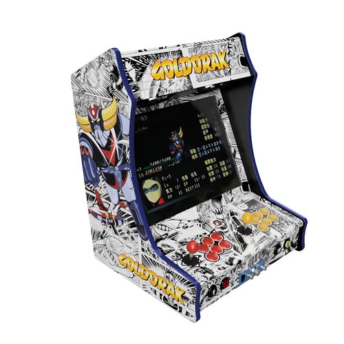 Fabulous Arcade - Borne Arcade Format Bartop Ecran 19 Haut de Gamme Joystiks Boutons SANWA Modéle Manga 3