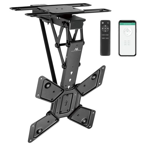 Maclean - Support plafond électrique pour TV - 23 à 65 pouces - 30 kg - Image 2