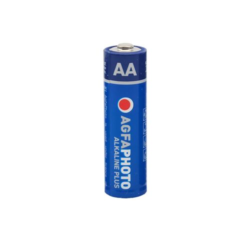 AgfaPhoto Piles Alcalines PLUS AA LR6 (1.5V, Lot de 100) - Longue Duree de Vie - Ideales pour Telecommandes, Jouets, Appareils Photo et Plus - Usage Domestique ou Professionnel