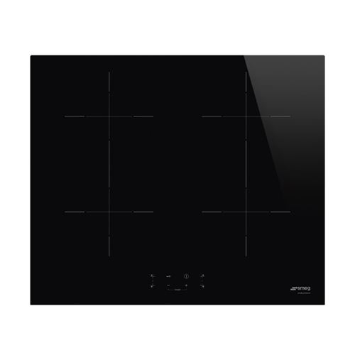 Non Communiqué Noir Table De Cuisson Induction Smeg Sib2641d - 60Cm - Verre Céramique