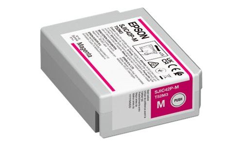 Epson SJIC42P-M - 50 ml - magenta - original - cartouche d'encre - pour ColorWorks CW-C4000E (BK), CW-C4000E (MK)