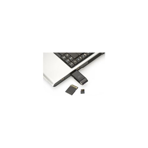 Digitus - Lecteur de cartes mémoire - USB 2.0 - SD - Micro SD - Image 3