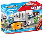 70885 Playmobil Camion poubelle avec effet Lumineux