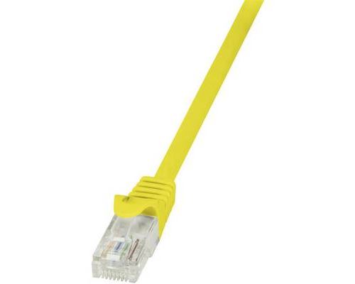 LogiLink EconLine - Verbindingskabel - RJ-45 (M) naar RJ-45 (M) - 10 m - UTP - CAT 6 - geel