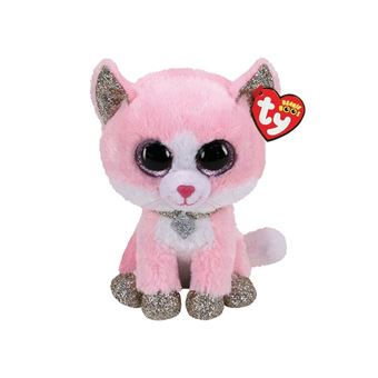Peluche Ty Beanie Boo's Medium Fiona le Chat