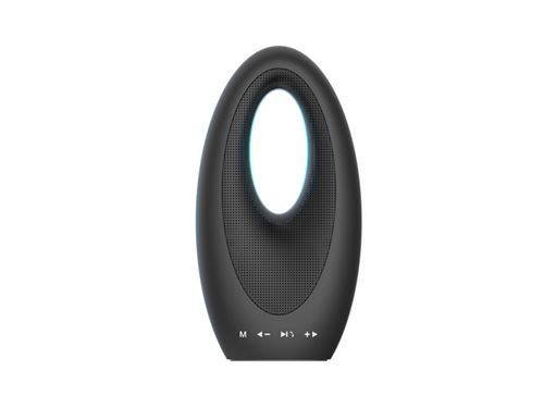 Enceinte bluetooth / lampe LED - Noire
