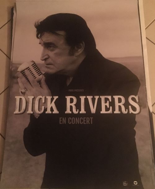 Dick RIVERS - En Concert 2018 - AFFICHE