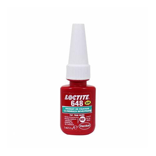 Fixation des emmanchements LOCTITE 648 flacon 5ml