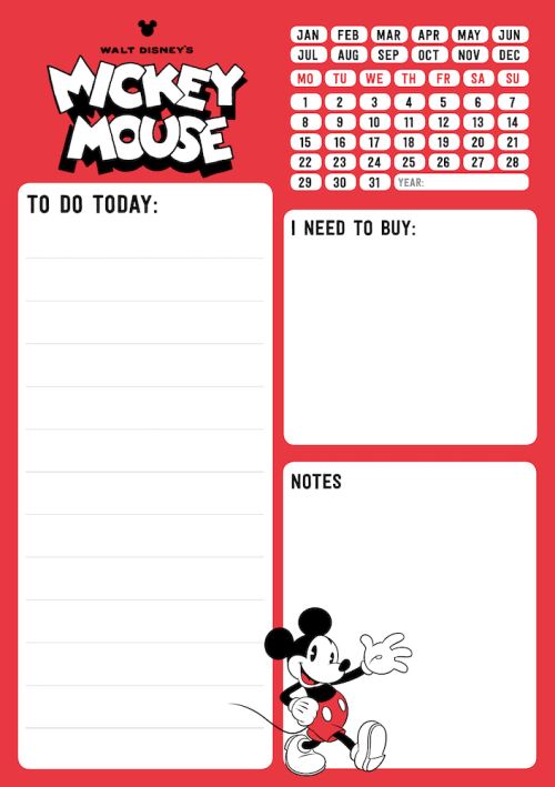 Bloc-Notes Bureau Mickey Mouse It's A Mickey Thing