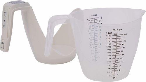 Giannini Bilance Balance avec dégradé Tasse, Blanc, 5 kg