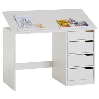 Bureau Enfant Emma En Pin Massif 4 Tiroirs Et Plateau Inclinable Lasure Blanc Bureaux Enfant Et Accessoires Achat Prix Fnac Bureau Enfant Emma En Pin Massif 4 Tiroirs Et Plateau Inclinable Lasure Blanc Bureaux Enfant Et Accessoires Achat Prix Fnac