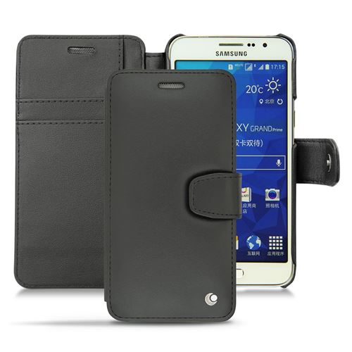 Noreve - Housse cuir Samsung Galaxy Grand Prime - Perpétuelle - Noir