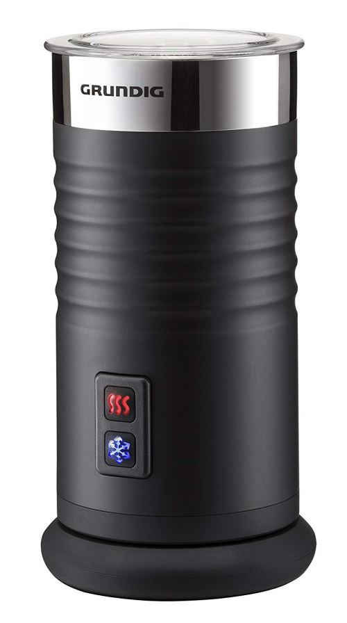 Grundig 2102687 Mousseur à Lait Acier Inoxydable Noir