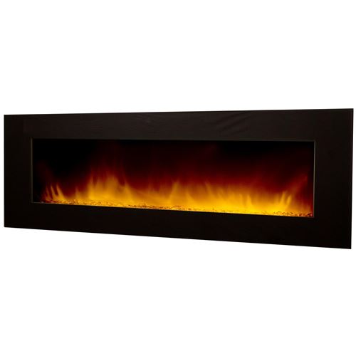 Cheminée électrique grande taille 2000w avec télécommande Chemin'arte volcano 5xl