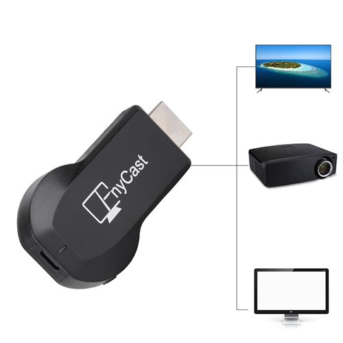 Dongle TV Projecteur Sans Fil Récepteur HDMI WiFi pour Android Netflix