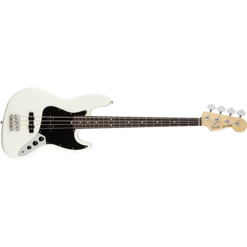 Fender American Performer Jazz Bass + housse deluxe - touche palissandre - Arctic White - Basse électrique