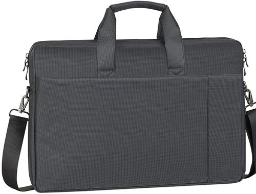 Rivacase Sacoche série Central Noir pour Ordinateur 17,3''