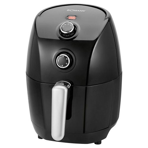 Bomann FR 6001 H CB Friteuse à air chaud avec thermostat réglable en continu Noir 1,5 l