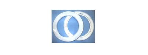 Cerclages hublot blancs pour Lave-linge Indesit
