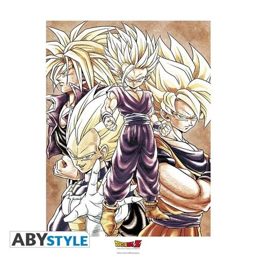 Abystyle Abysse Corp _ Abyart021 Dragon Ball – Collector Du Saiyans (50 X 40)