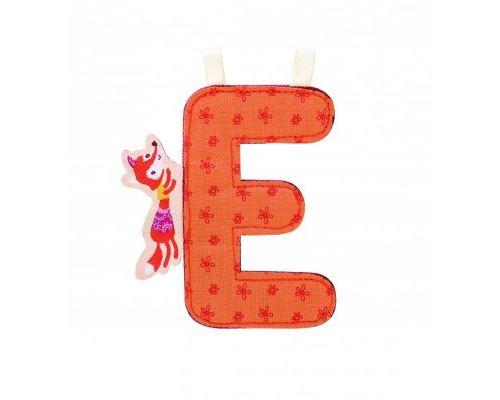 Lettre de l'alphabet décorative e - lilliputiens