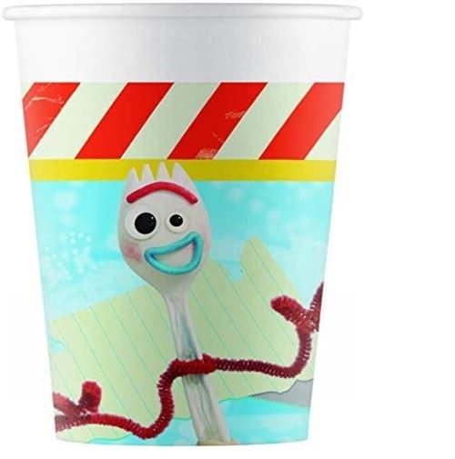 Disney tasses de fête Toy Story266 ml 8 pièces multicolores