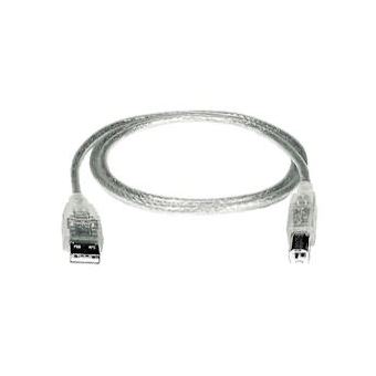 INECK® 1.8M Câble d'Imprimante USB A-B Noir pour tous HP