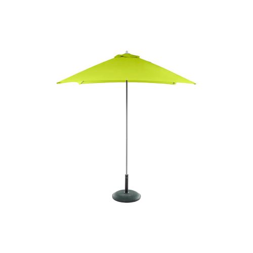 Parasol droit carré Anzio - L. 200 x l. 200 cm - Vert pistache