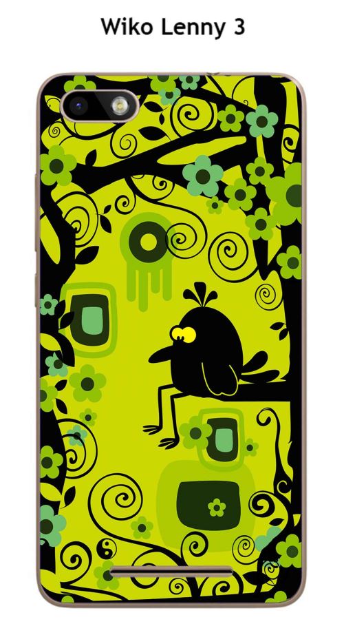 Coque TPU gel souple Wiko Lenny 3 design firstfly