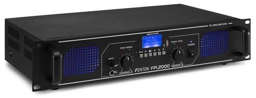 Fenton Fpl2000 – Amplificateur Digital, Bt/Mp3/Usb/Sd